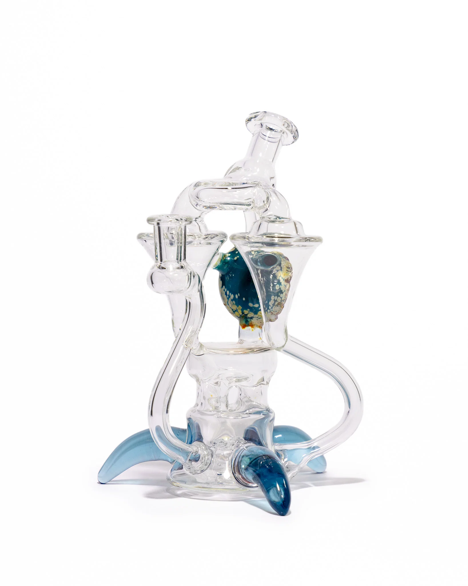 Prophecy Glass - Dual Uptake Recycler - Clear/Blue - Image 6
