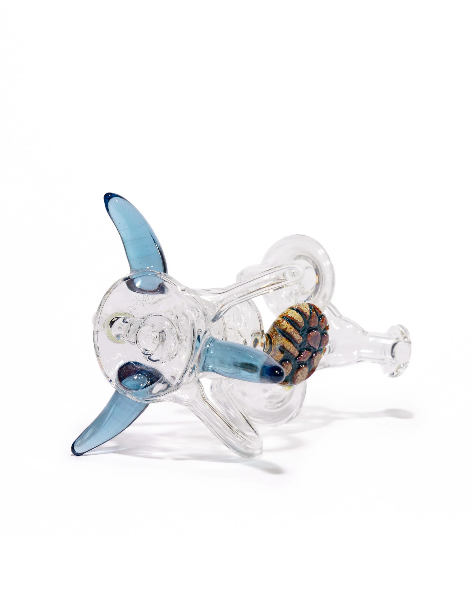 Prophecy Glass - Dual Uptake Recycler - Clear/Blue - Image 9