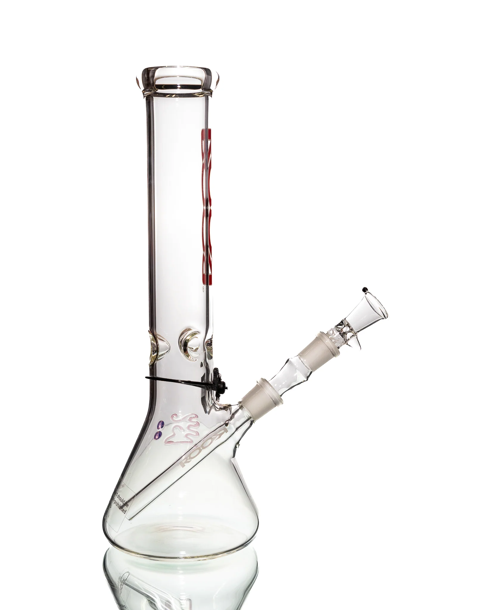 ROOR - 14" Classic Beaker - Red & White - Image 6