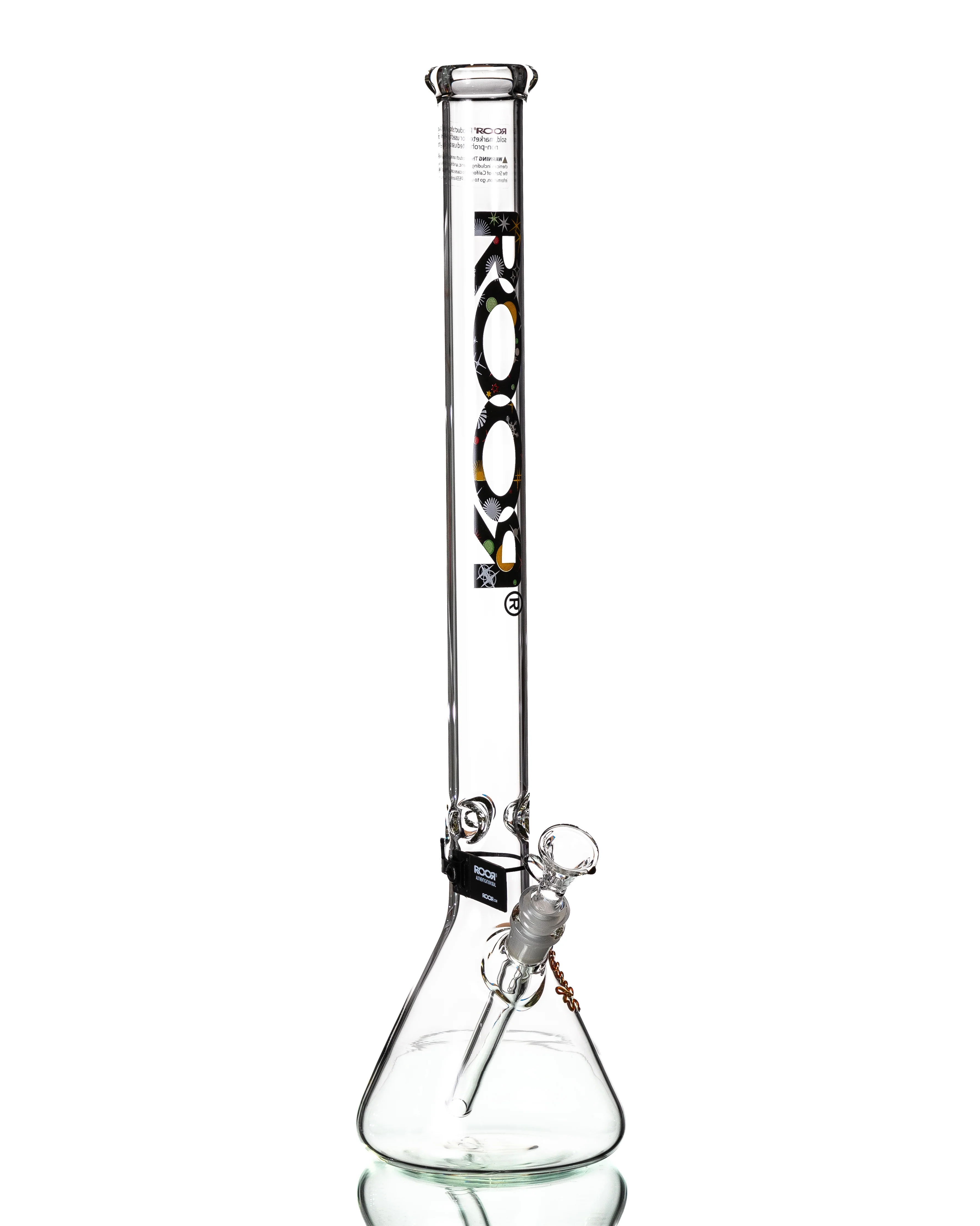 ROOR - 22" Classic Beaker - Black Sparkle - Image 5