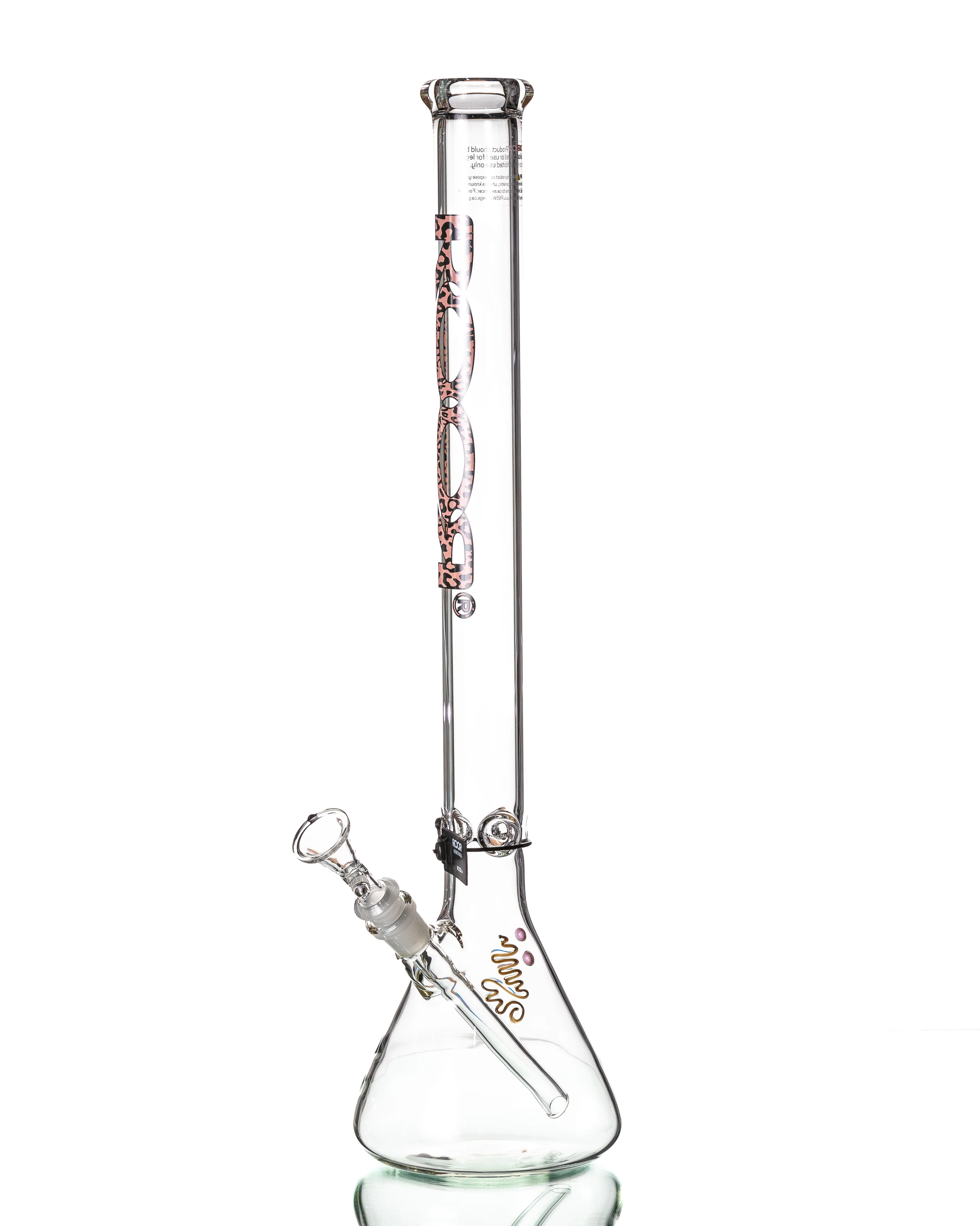 ROOR - 22" Classic Beaker - Pink Cheetah - Image 3