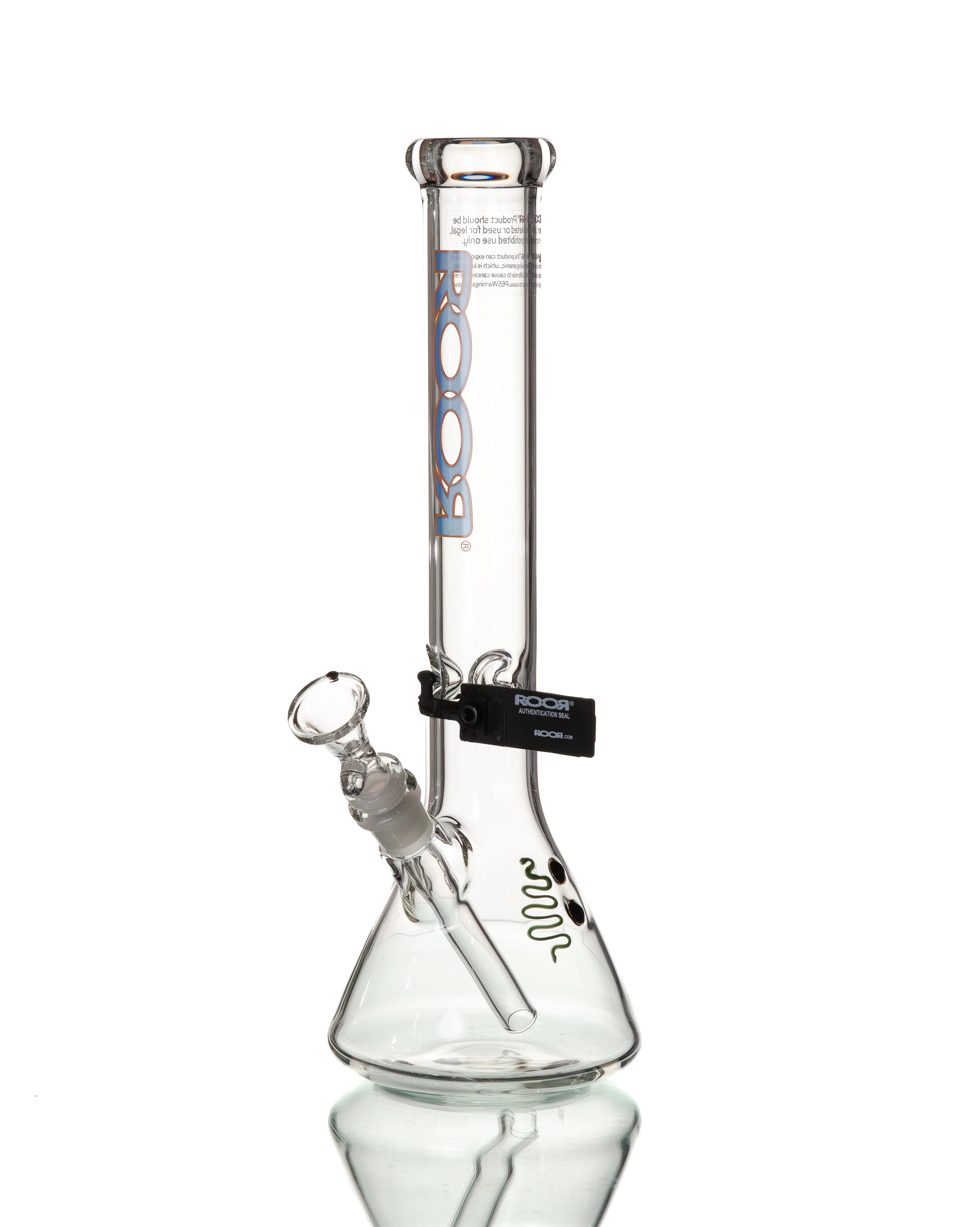 ROOR - 14" Classic Beaker - Orange & Blue - Image 2