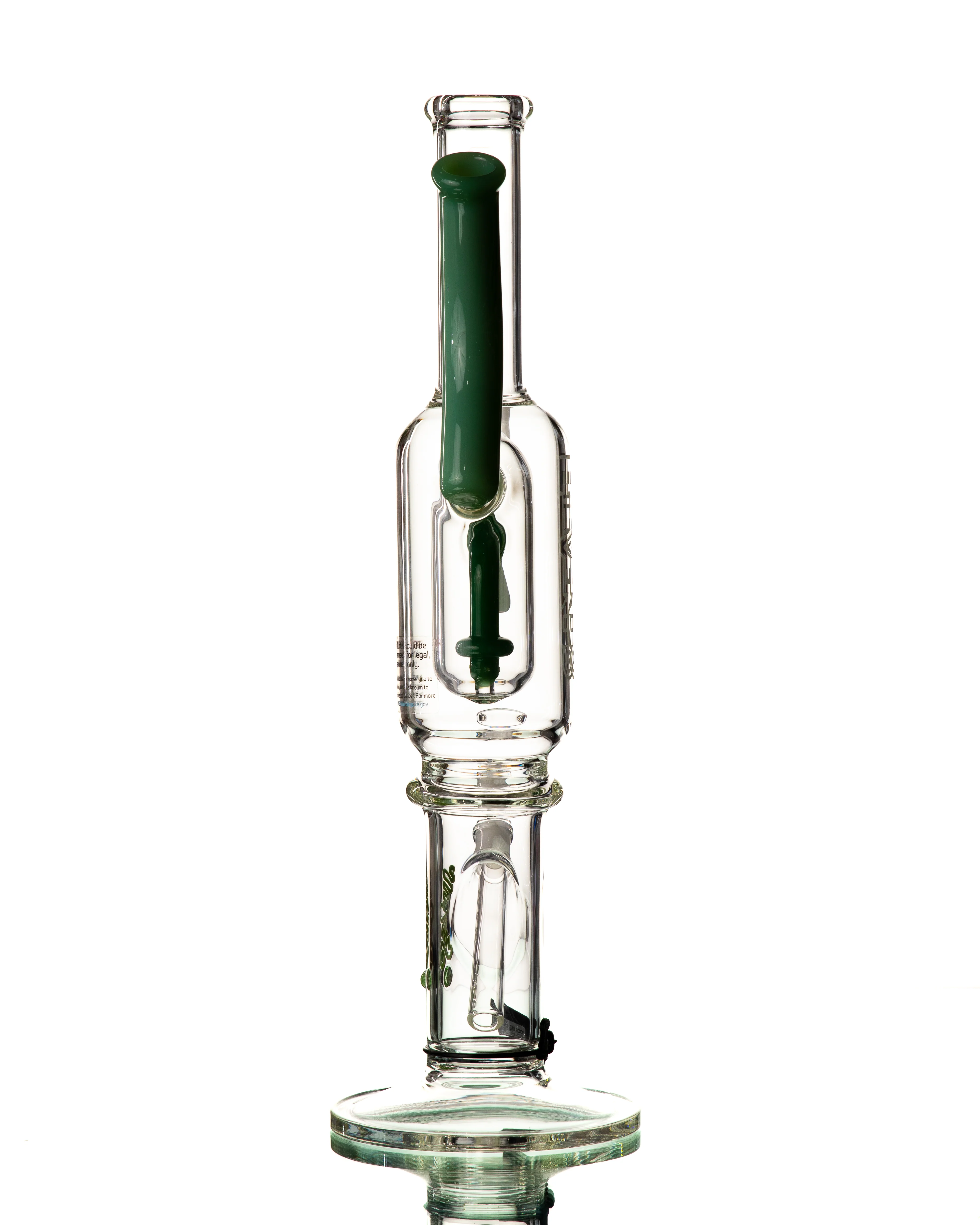 ROOR - 16" X 1130 Straight Tube - Clear & Green - Image 6