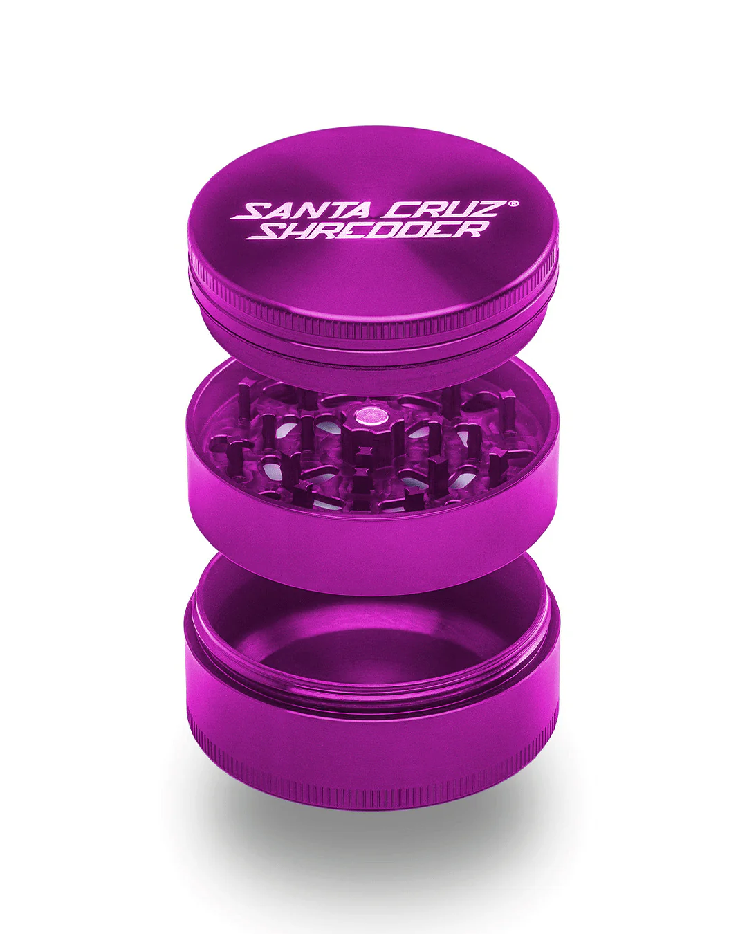 Santa Cruz Shredder - Aluminum 3 Piece Herb Grinders - Large - Image 13