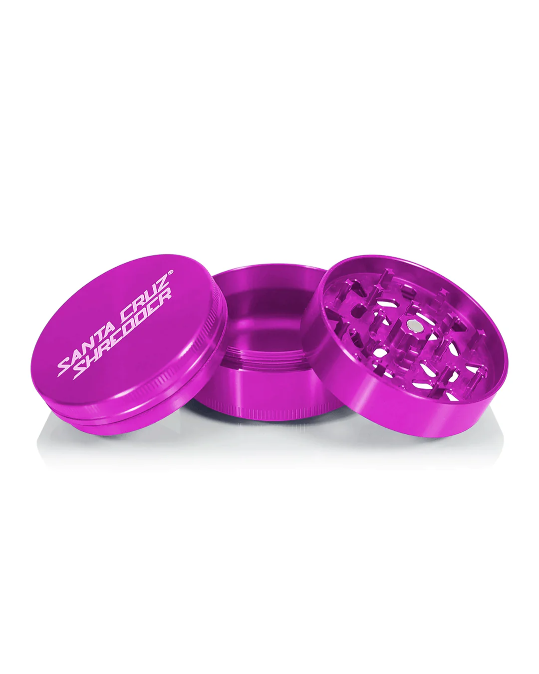 Santa Cruz Shredder - Aluminum 3 Piece Herb Grinders - Large - Image 15