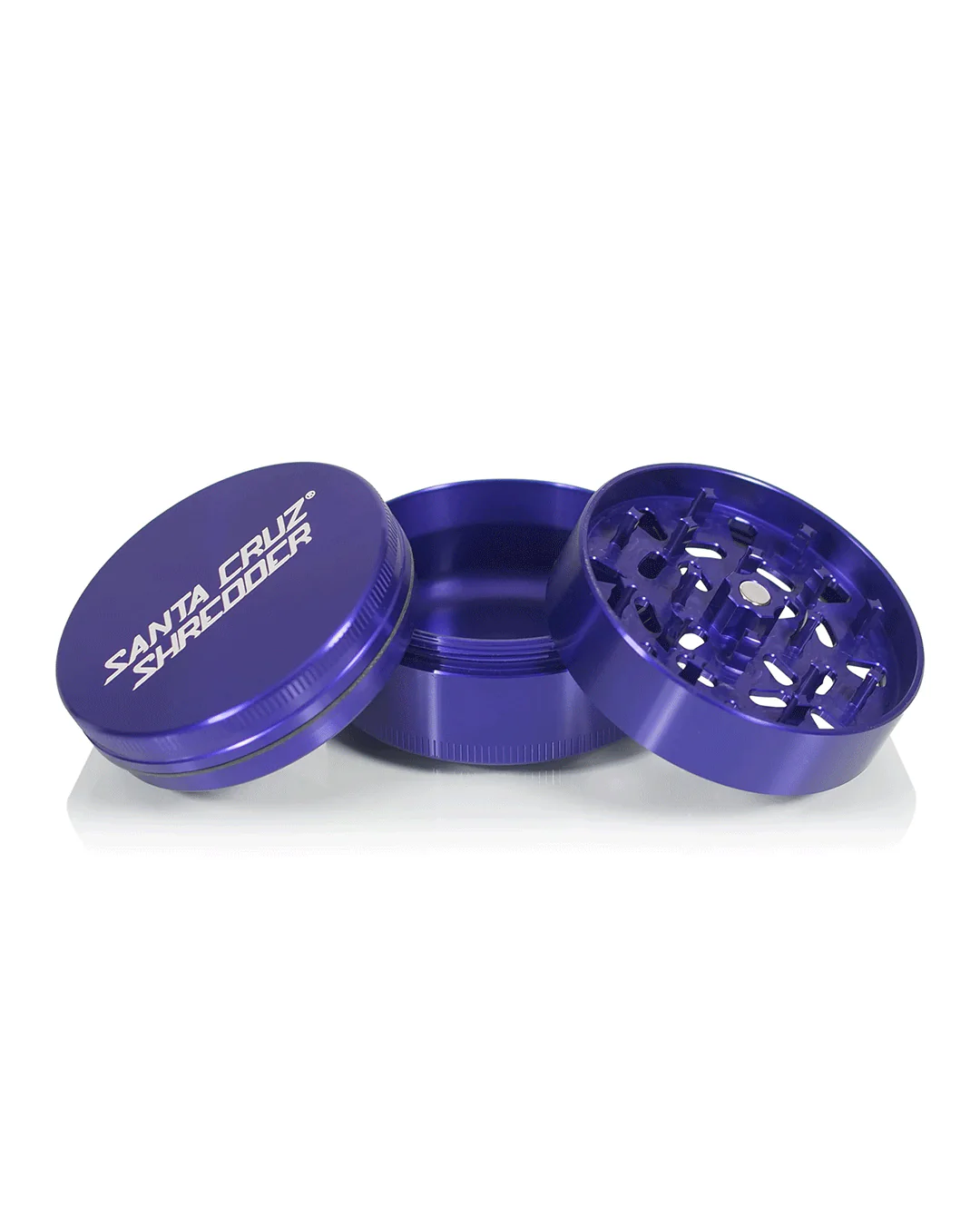 Santa Cruz Shredder - Aluminum 3 Piece Herb Grinders - Large - Image 18