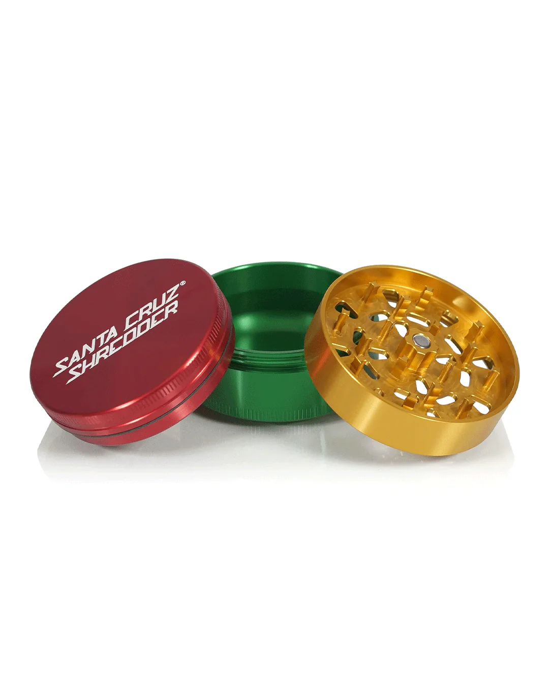 Santa Cruz Shredder - Aluminum 3 Piece Herb Grinders - Large - Image 21