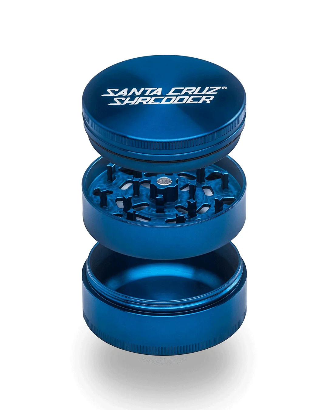 Santa Cruz Shredder - Aluminum 3 Piece Herb Grinders - Large - Image 4