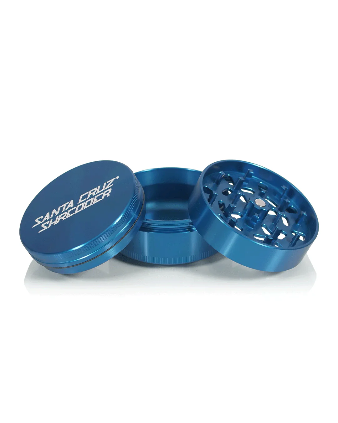 Santa Cruz Shredder - Aluminum 3 Piece Herb Grinders - Large - Image 6