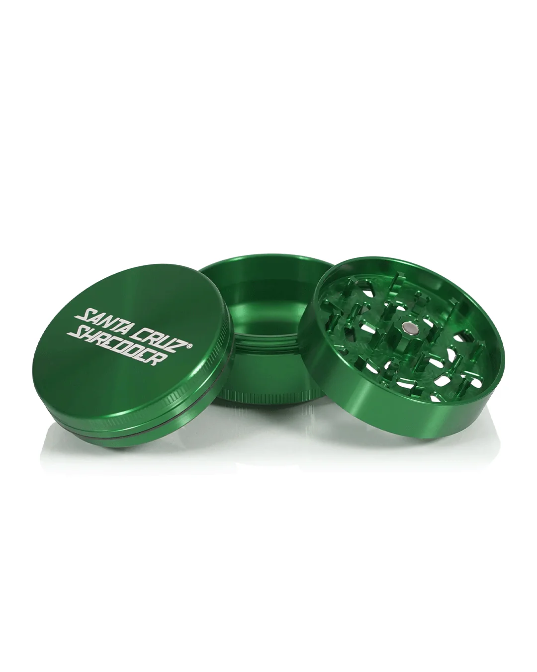 Santa Cruz Shredder - Aluminum 3 Piece Herb Grinders - Large - Image 9