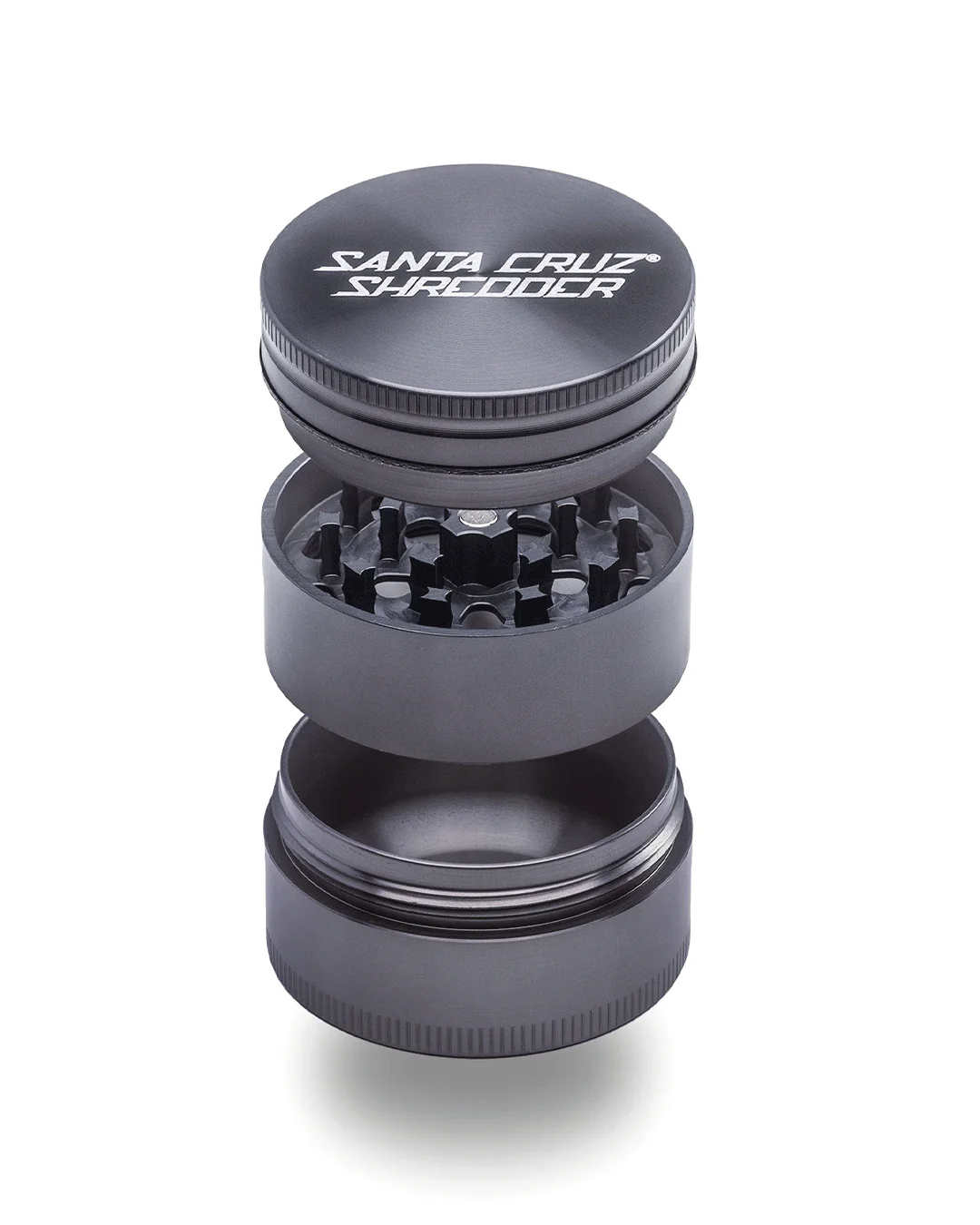 Santa Cruz Shredder - Aluminum 3 Piece Herb Grinders - Medium - Image 10