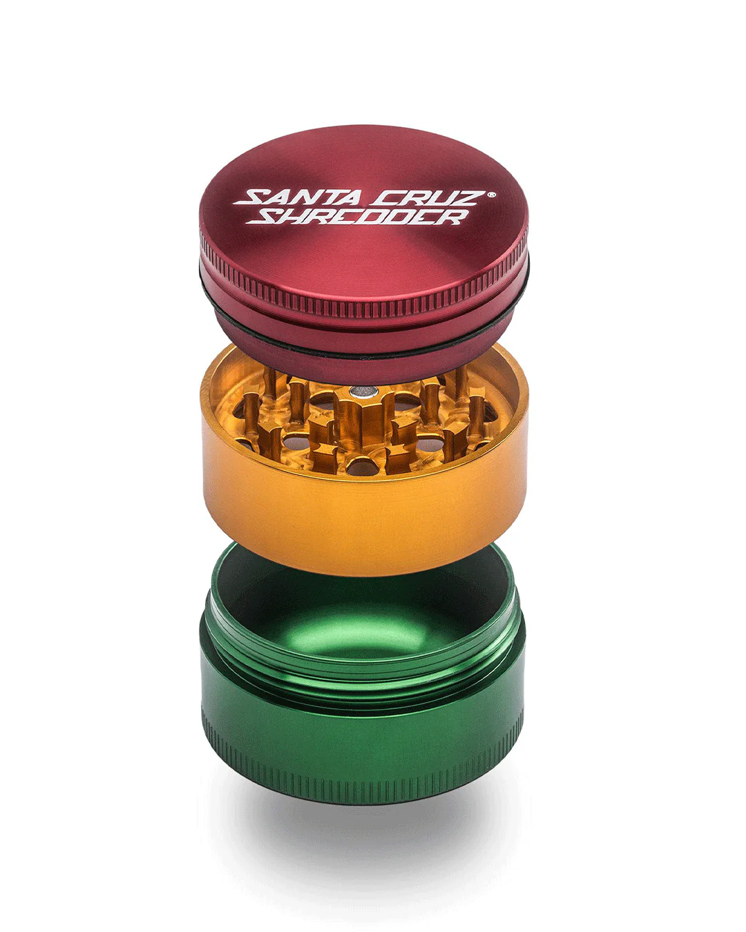 Santa Cruz Shredder - Aluminum 3 Piece Herb Grinders - Medium - Image 18
