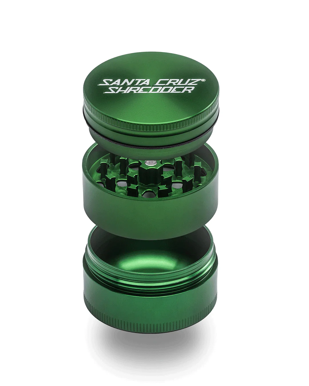 Santa Cruz Shredder - Aluminum 3 Piece Herb Grinders - Medium - Image 7