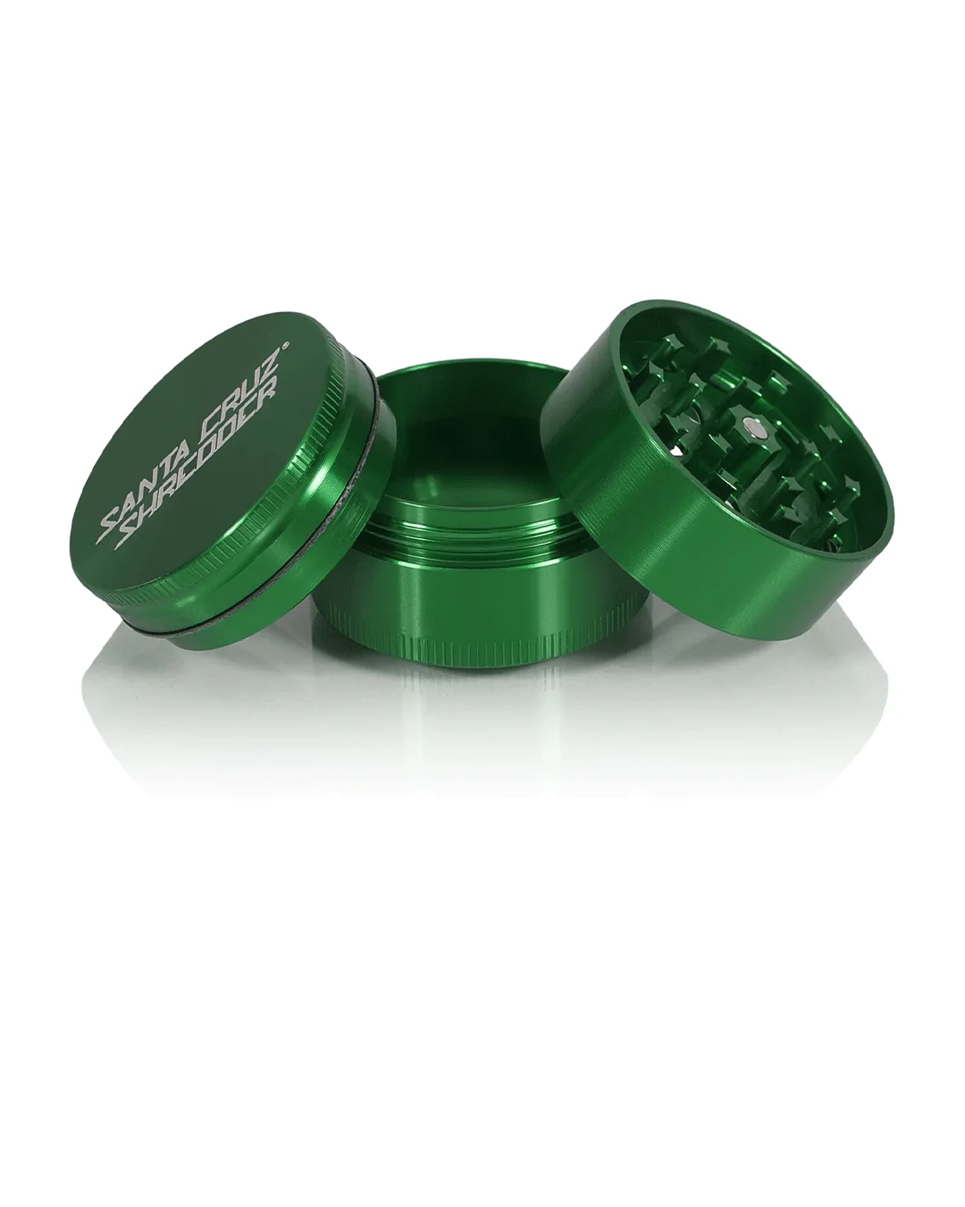 Santa Cruz Shredder - Aluminum 3 Piece Herb Grinders - Medium - Image 9