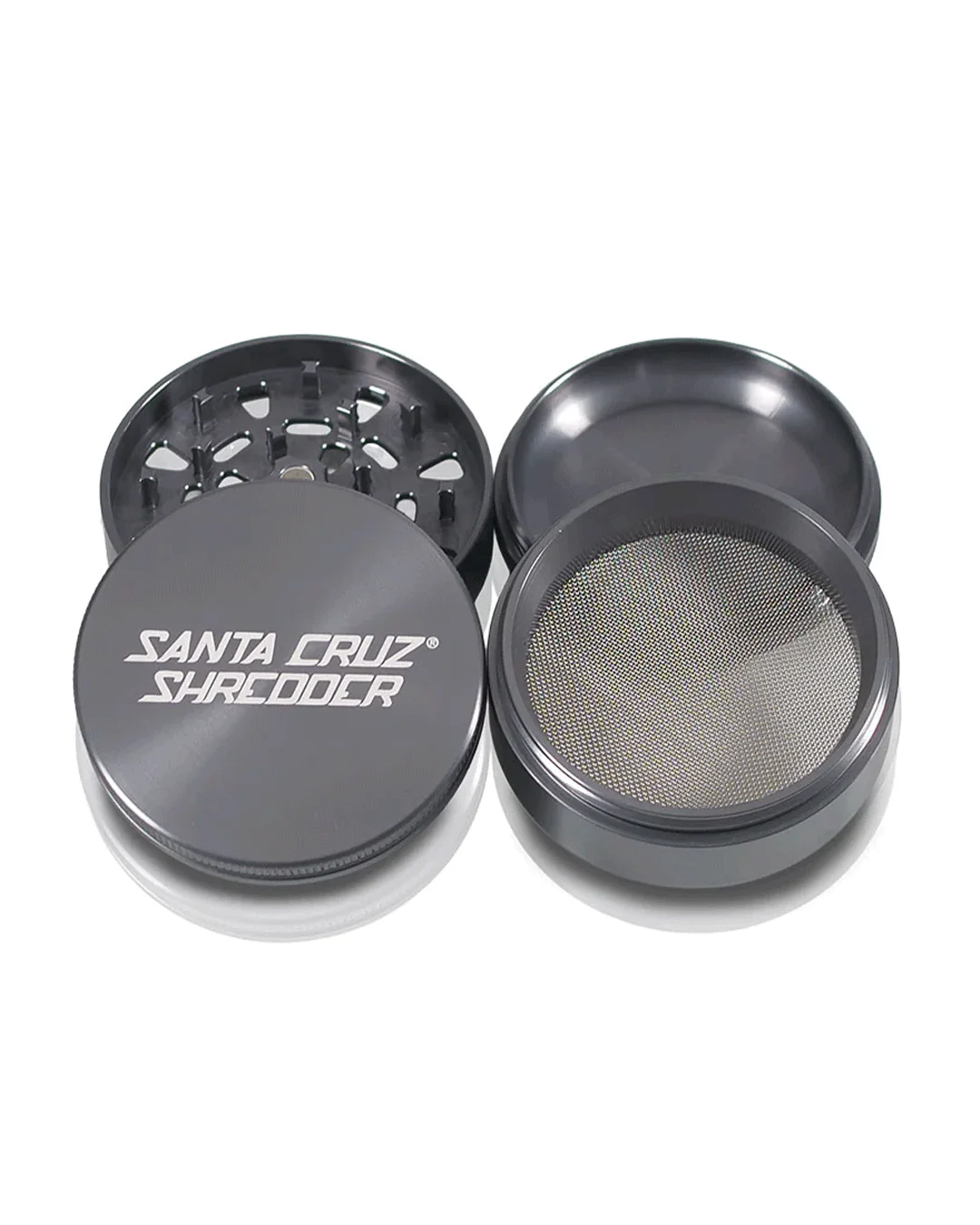 Santa Cruz Shredder - Aluminum 4 Piece Herb Grinders - Large - Image 12