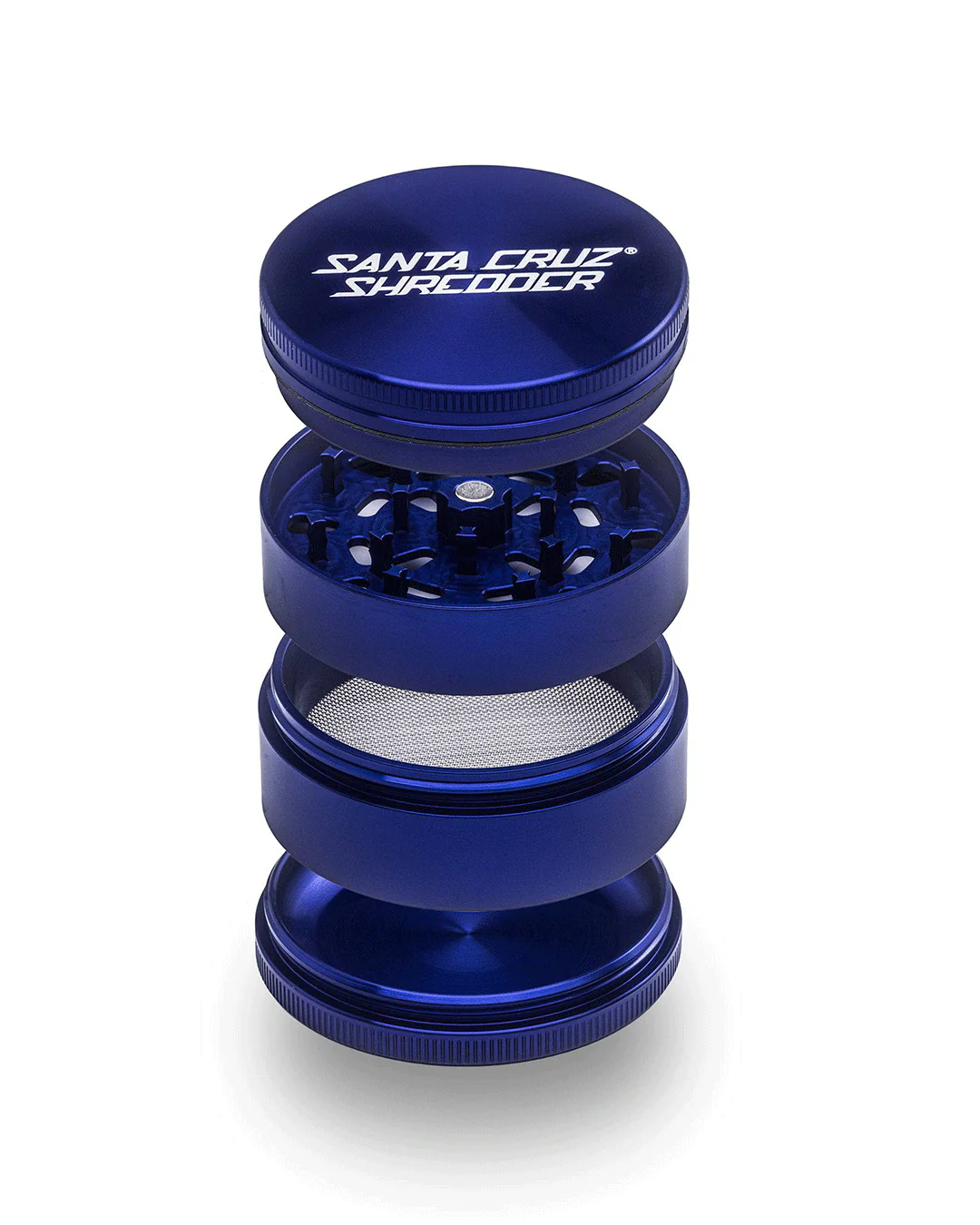 Santa Cruz Shredder - Aluminum 4 Piece Herb Grinders - Large - Image 16