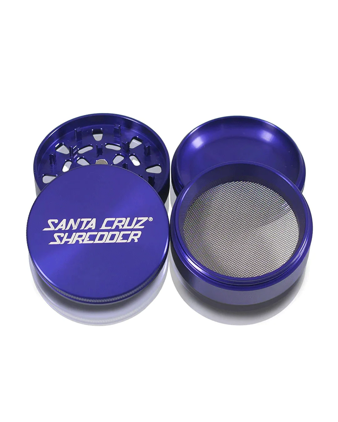 Santa Cruz Shredder - Aluminum 4 Piece Herb Grinders - Large - Image 18