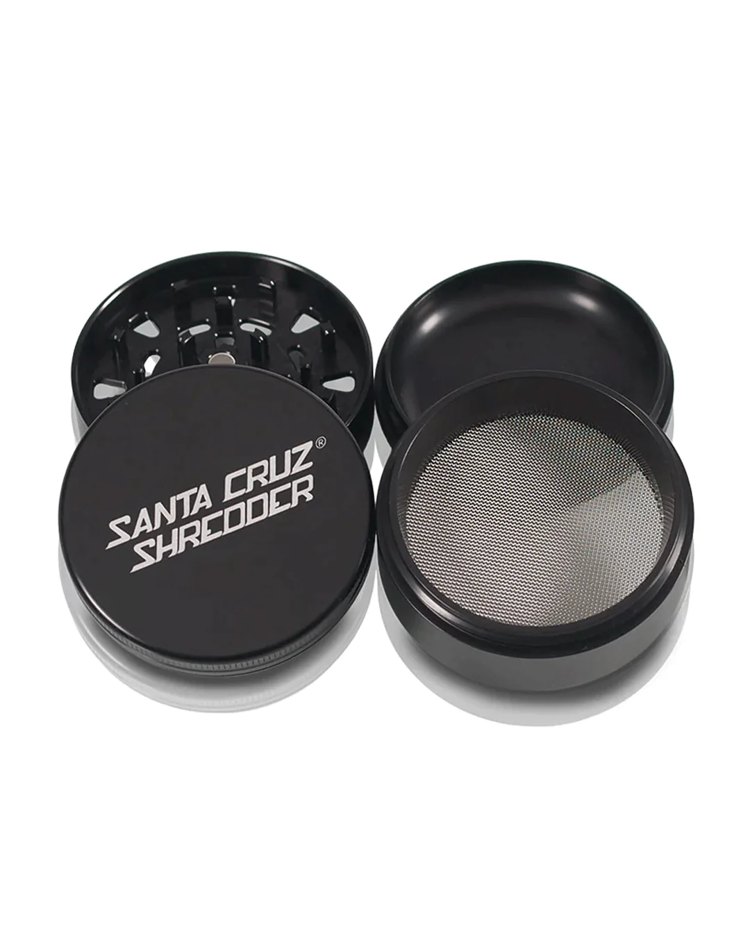 Santa Cruz Shredder - Aluminum 4 Piece Herb Grinders - Large - Image 3