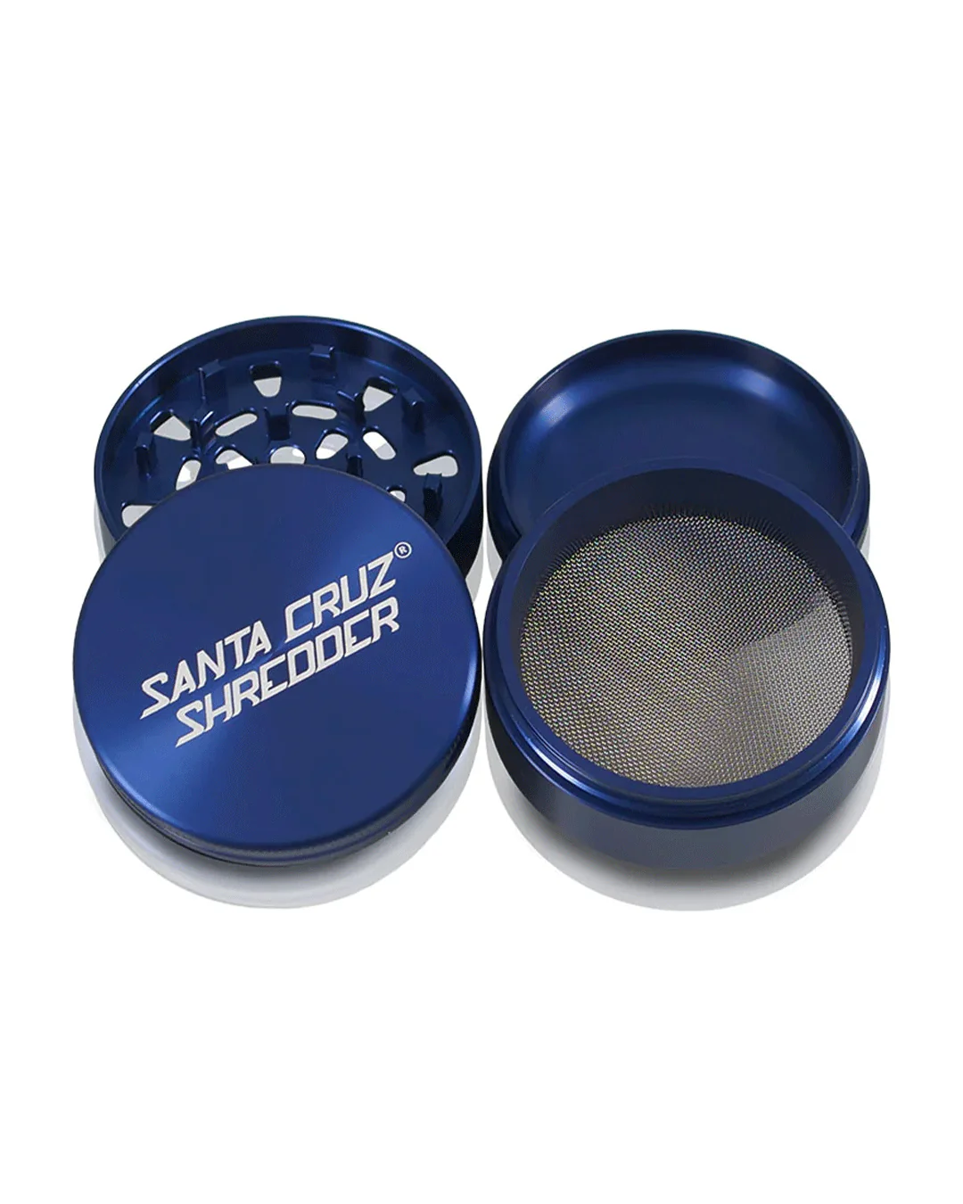 Santa Cruz Shredder - Aluminum 4 Piece Herb Grinders - Large - Image 6