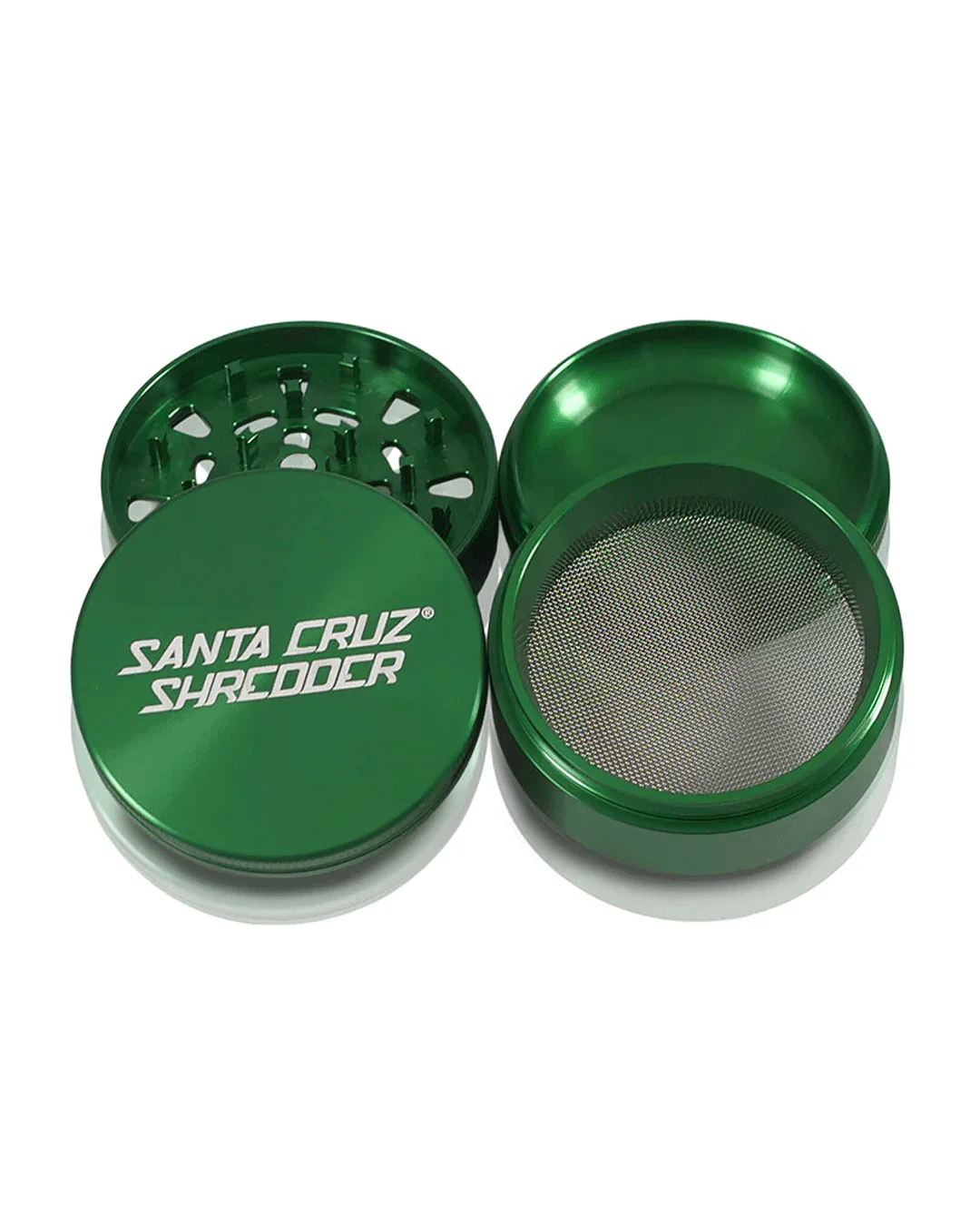 Santa Cruz Shredder - Aluminum 4 Piece Herb Grinders - Large - Image 9