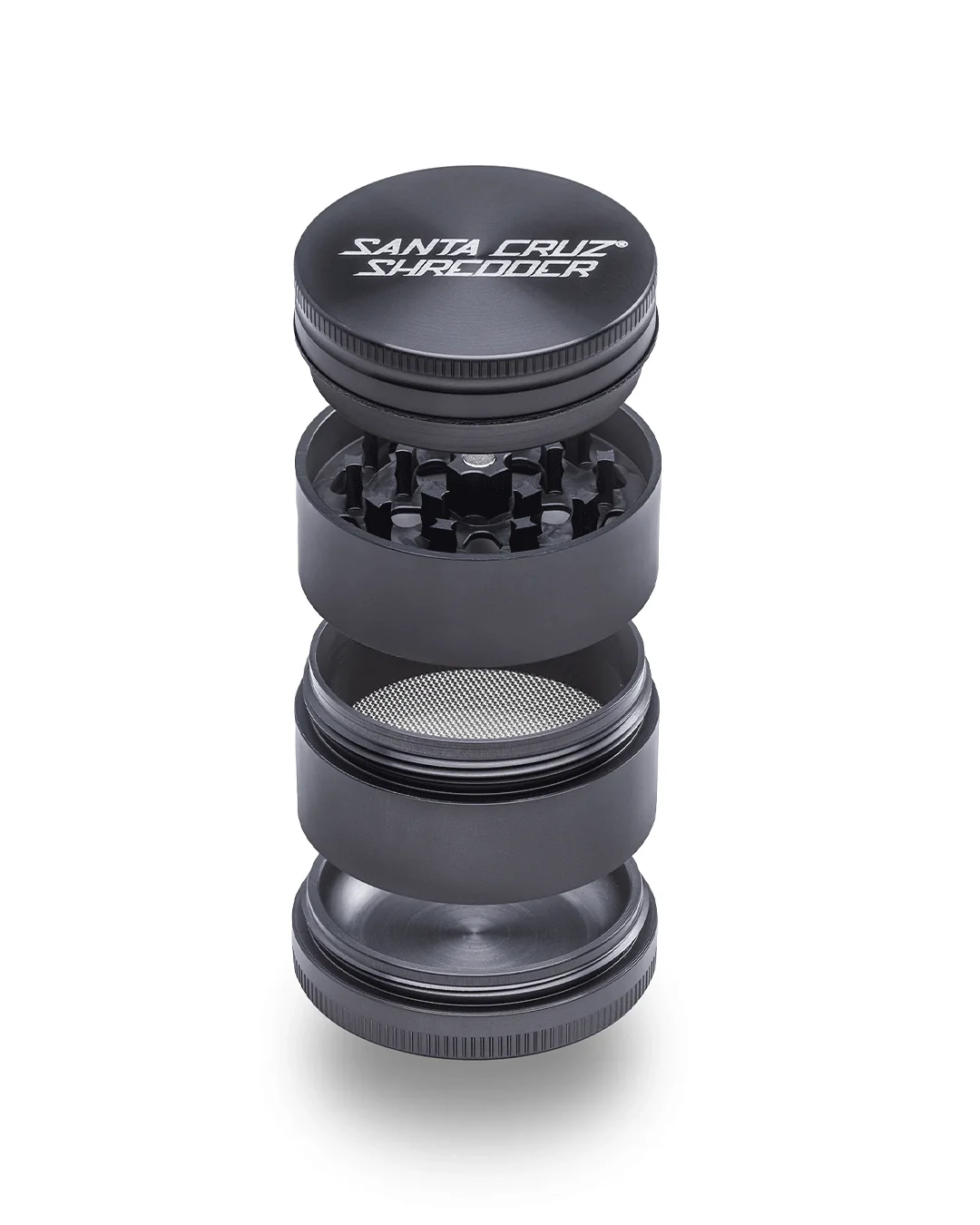 Santa Cruz Shredder - Aluminum 4 Piece Herb Grinders - Medium - Image 10