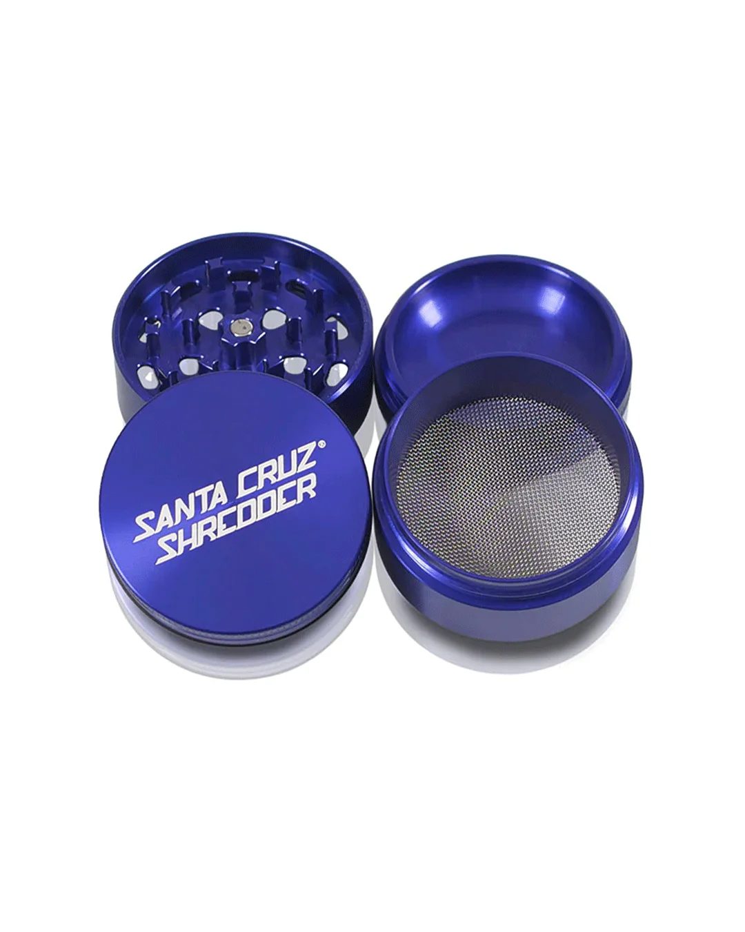 Santa Cruz Shredder - Aluminum 4 Piece Herb Grinders - Medium - Image 18