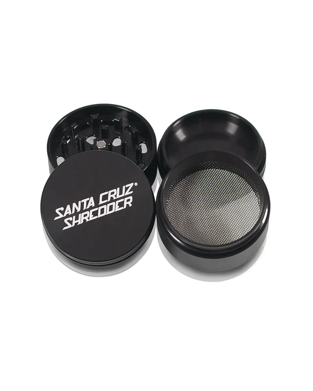 Santa Cruz Shredder - Aluminum 4 Piece Herb Grinders - Medium - Image 3