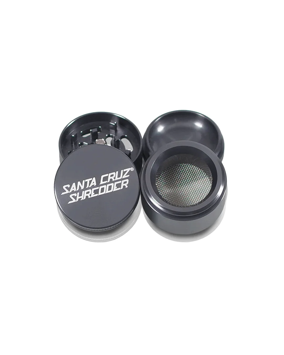Santa Cruz Shredder - Aluminum 4 Piece Herb Grinders - Small - Image 6