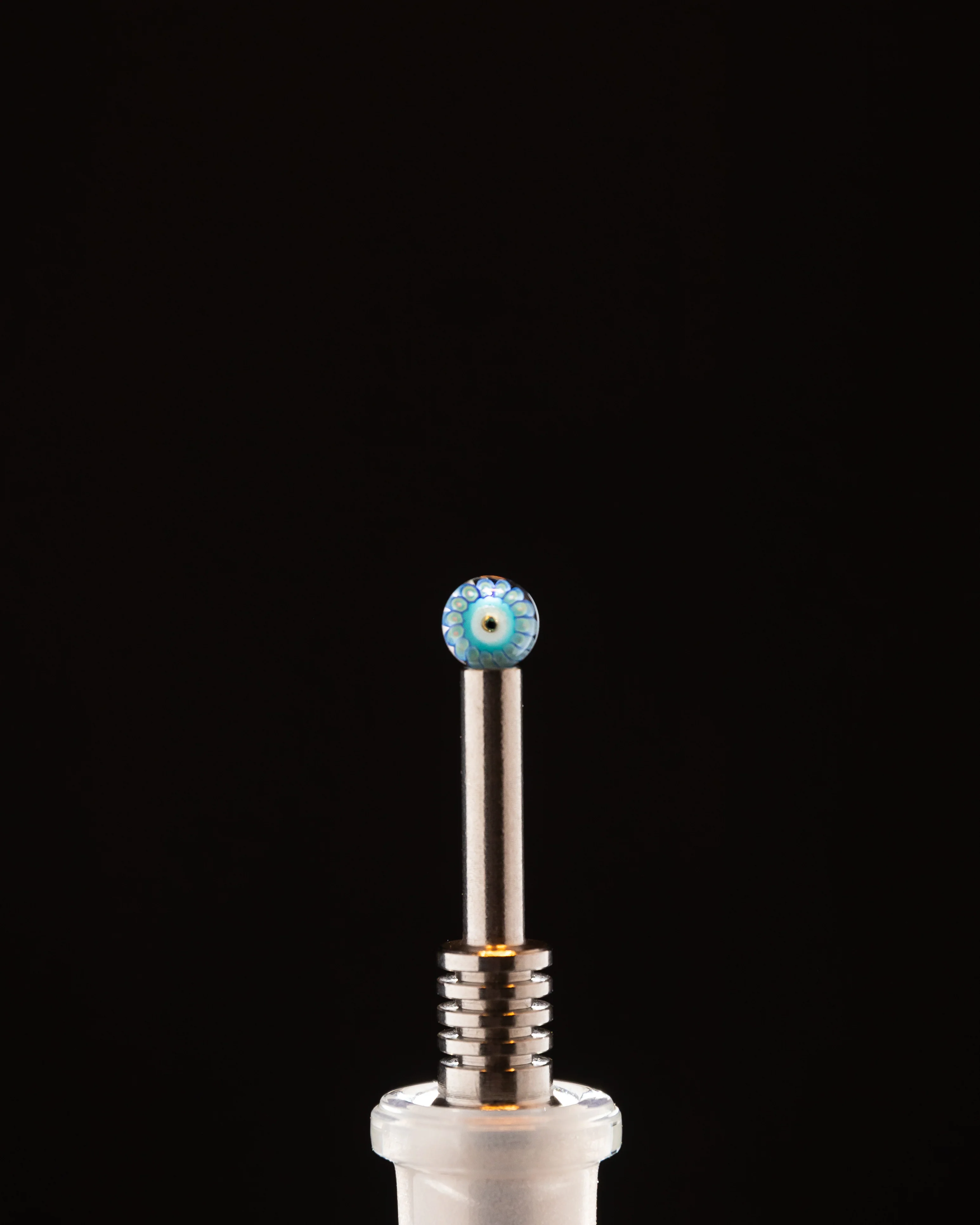 Steve Hulsebos Glass - Milli Terp Pearl 6mm (Blue Burst)