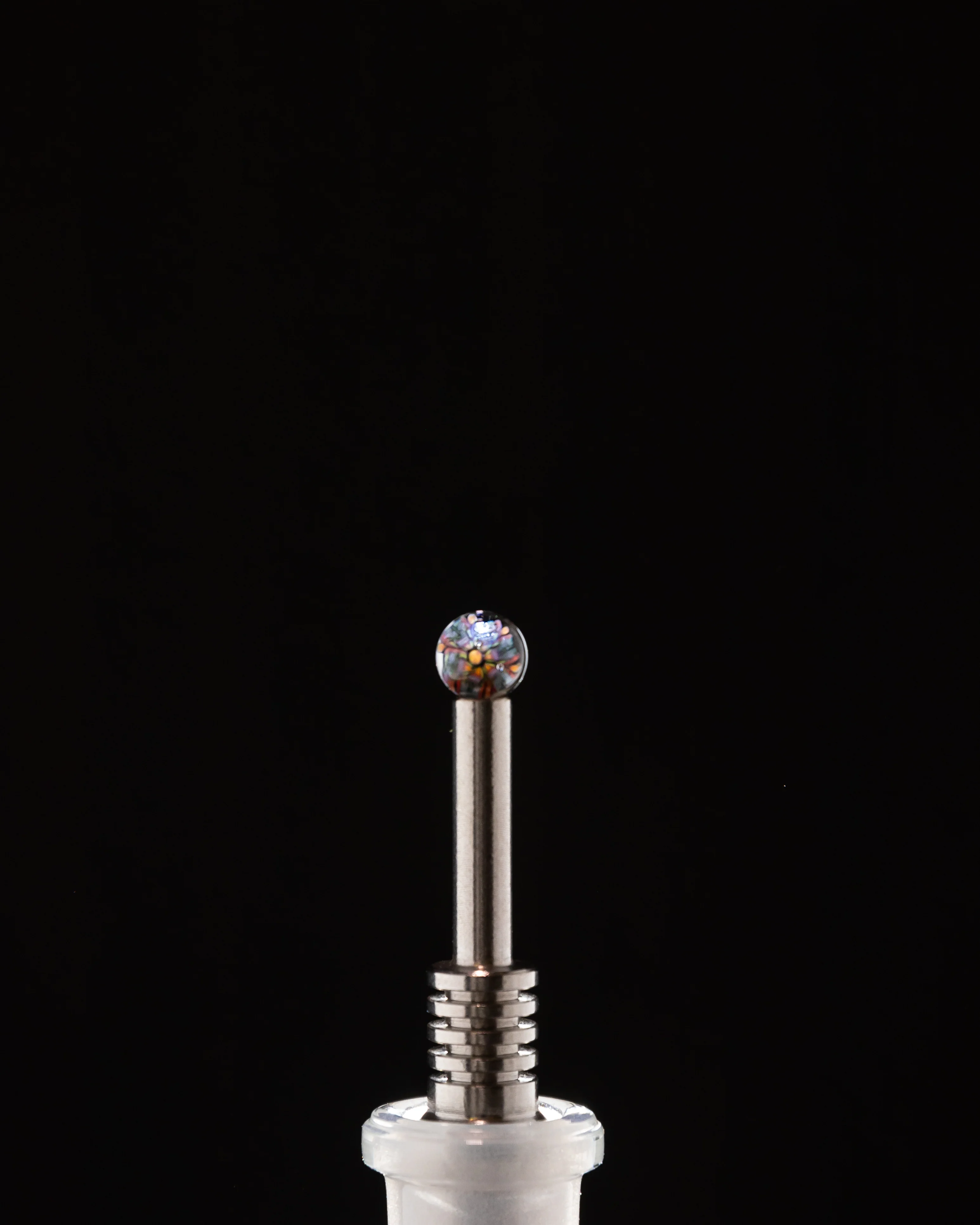 Steve Hulsebos Glass - Milli Terp Pearl 6mm (Floral #1)