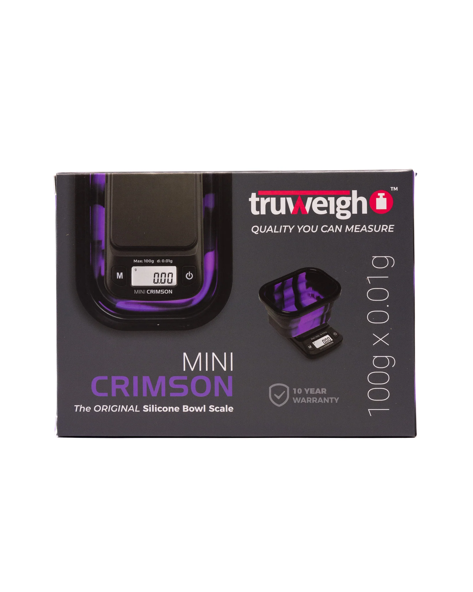 Truweight - Mini Crimson Collapsible Bowl - 100g x 0.01g - Image 3