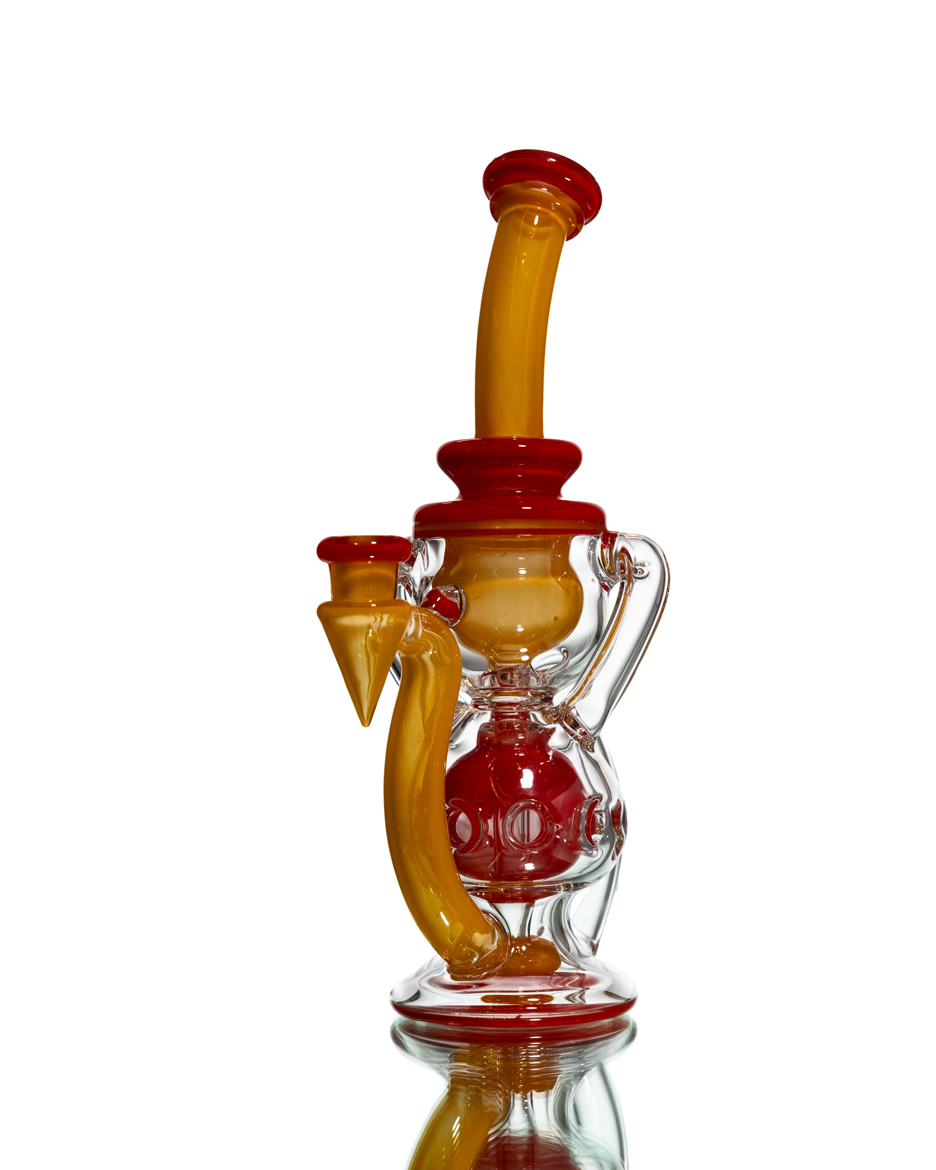 Tube Sock Glass Hustle - Yellow/Red "Begg Beater" - Image 4