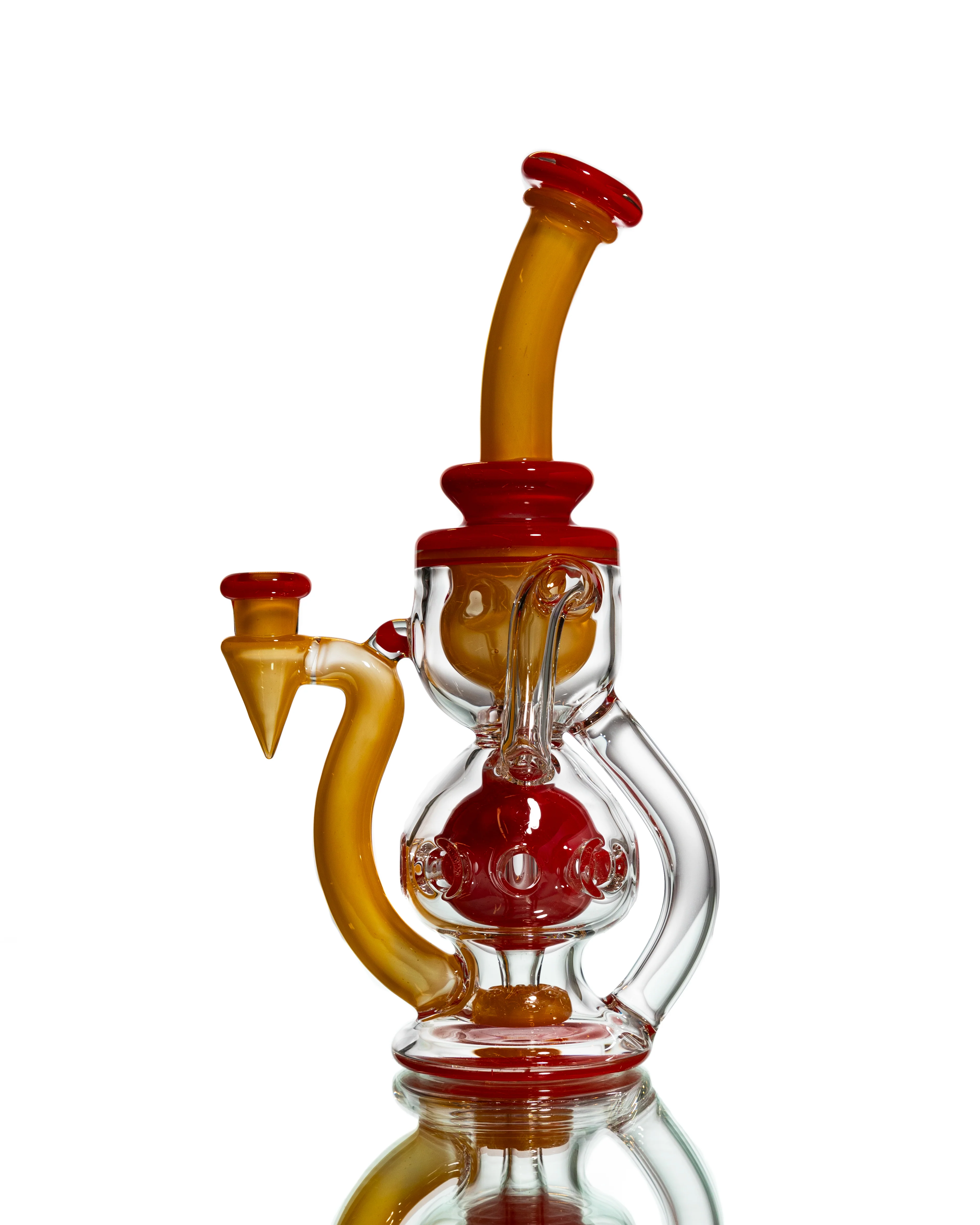Tube Sock Glass Hustle - Yellow/Red "Begg Beater" - Image 5