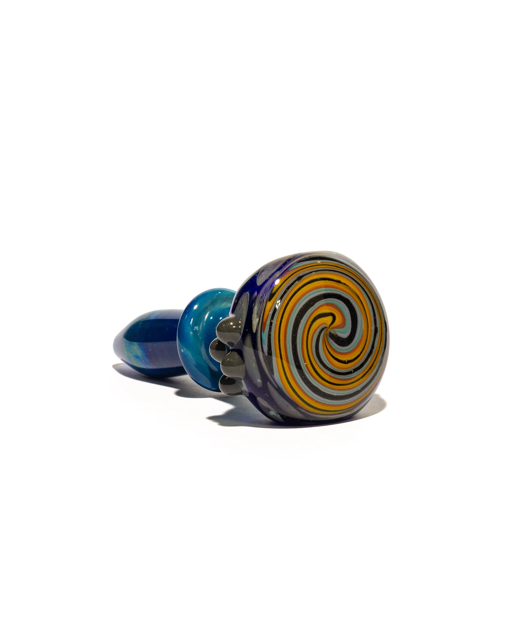 Waynes Glass - Blue Spoons with Spiral - Image 3