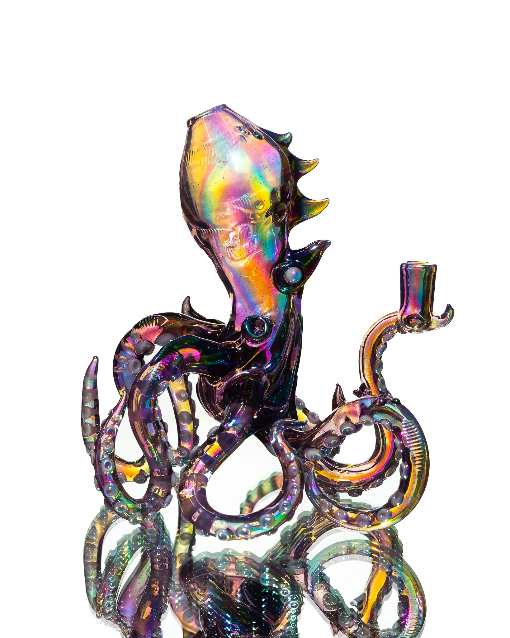 Wicked Glass - "Oil Spill" Octopus Rig - Image 5